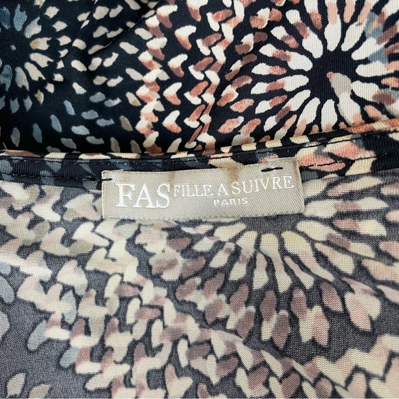 Fille A Suivre print dress Size medium - Picture 5 of 5